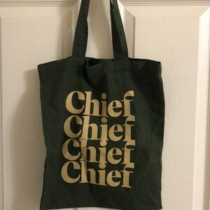 Green Light Weight Tote Bag